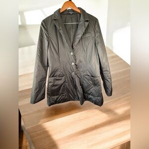 Olive Blazer Jacket Women’s Size 10 Strenesse Gabriele Strehle